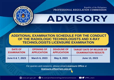 radiologic technology board exam 2023|June 2023 Radiologic And X.